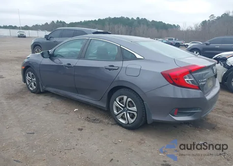 2017 Honda Civic Lx из США, поврежденный, VIN 19XFC2F59HE030620